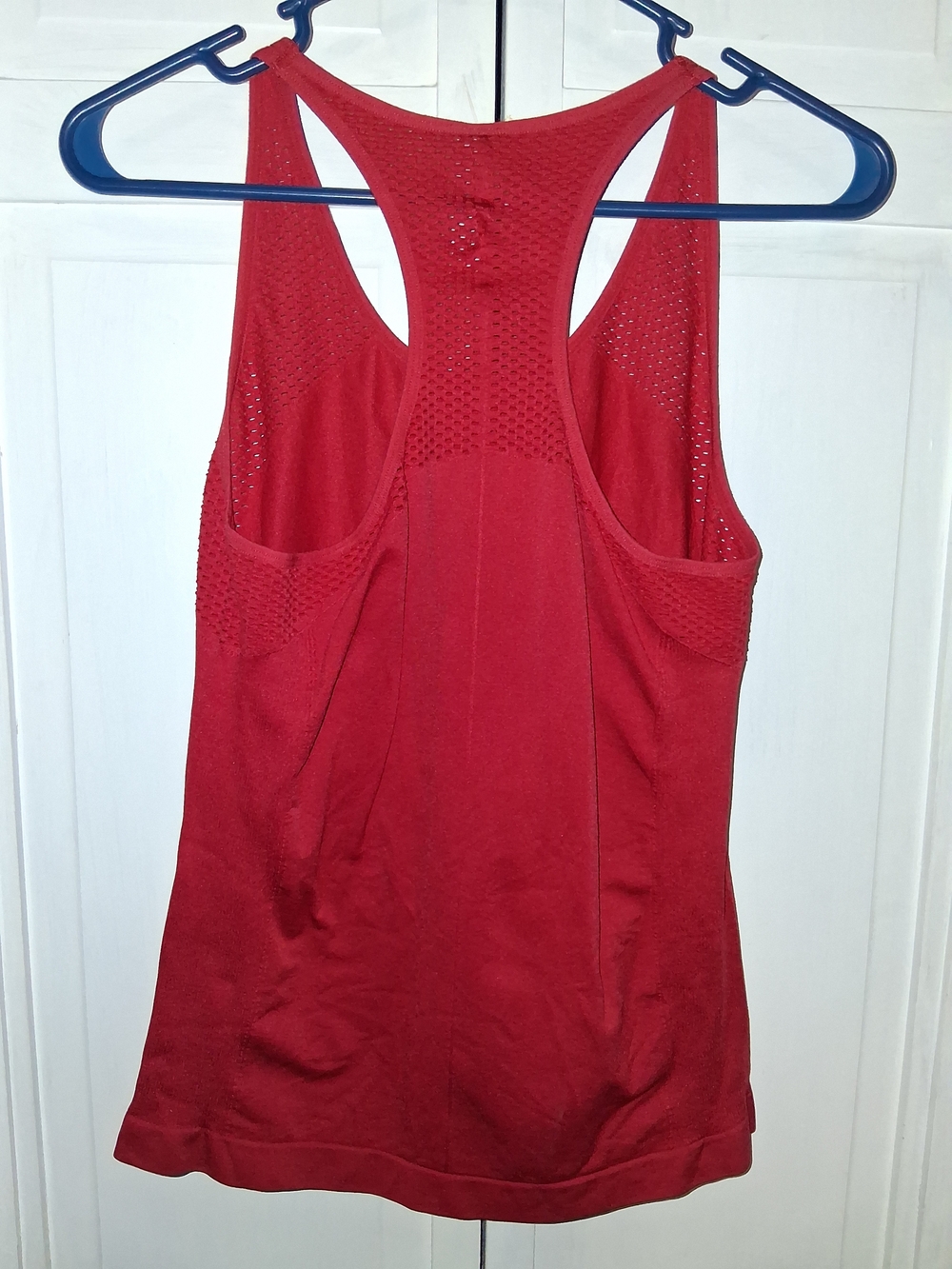 Fabletics Red Racerback Performance Tank - Picture 7 of 9